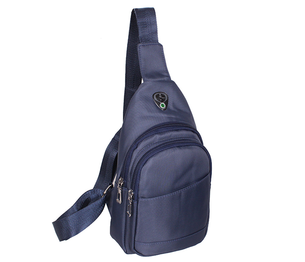 

Сумка мини-рюкзак мужская Nobol 6070-3Blue Синяя