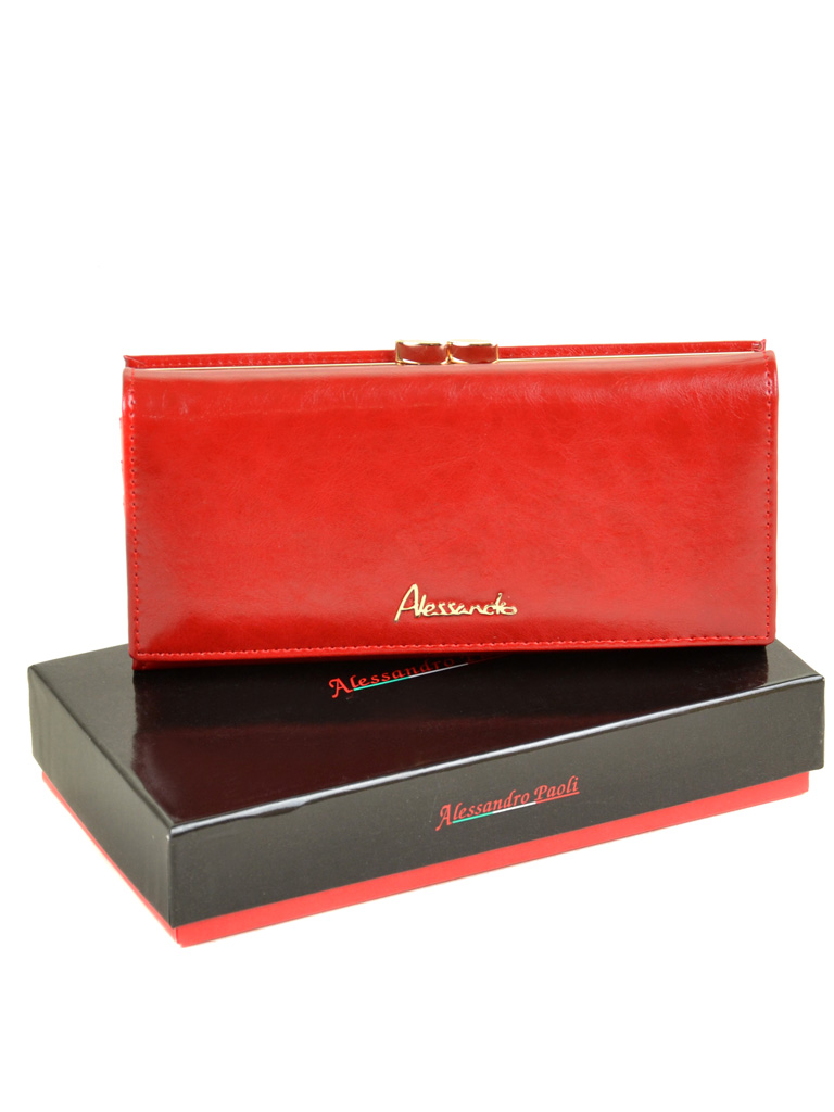 

Кошелек женский ALESSANDRO PAOLI W1 red
