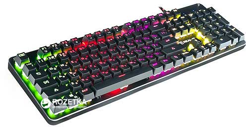 

Клавиатура Real-El M47 RGB Blue Switch USB (EL123100026)