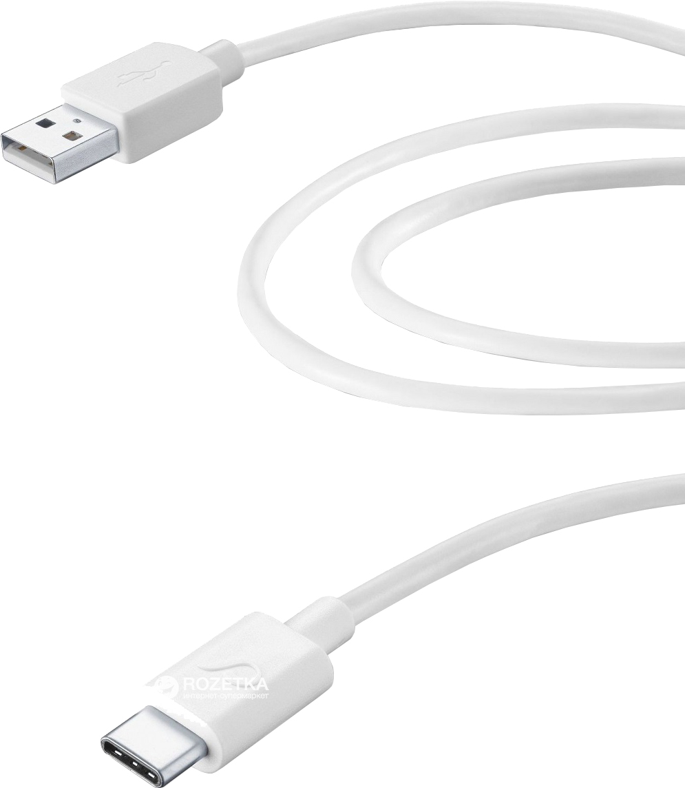 

Кабель Cellular Line USB - Type-C 2 м White