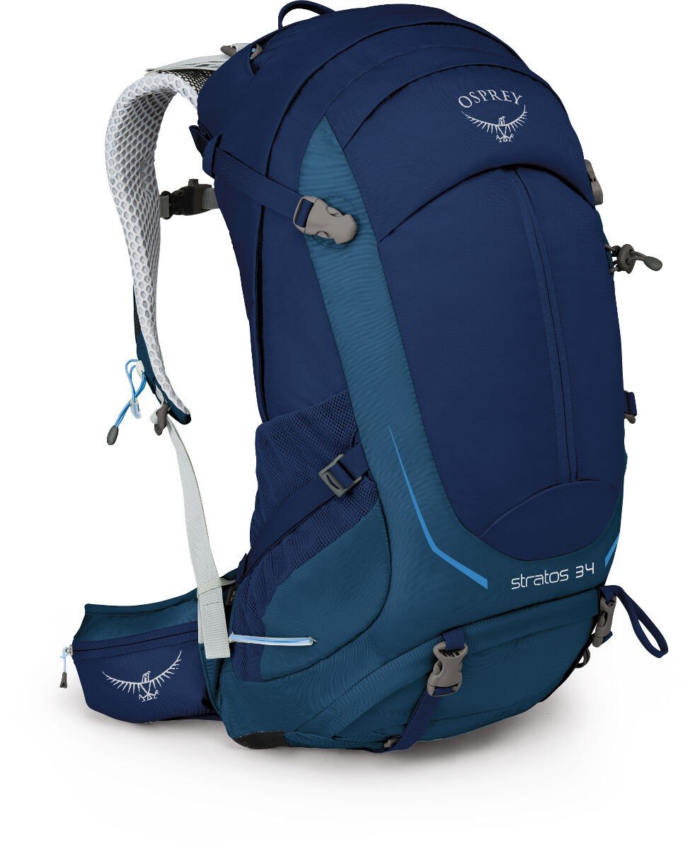 

Рюкзак Osprey Stratos 34 Eclipse Blue / Размер 32 л, спинка S/M (009.1472)