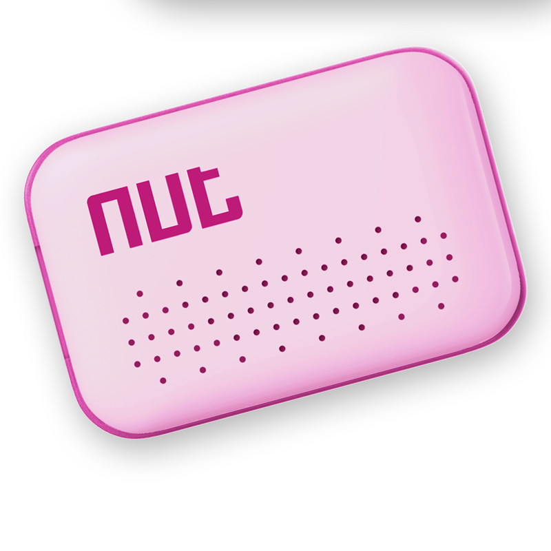 

Поисковой Брелок NUT mini Original gps, gsm трекер для поиска вещей Розовый