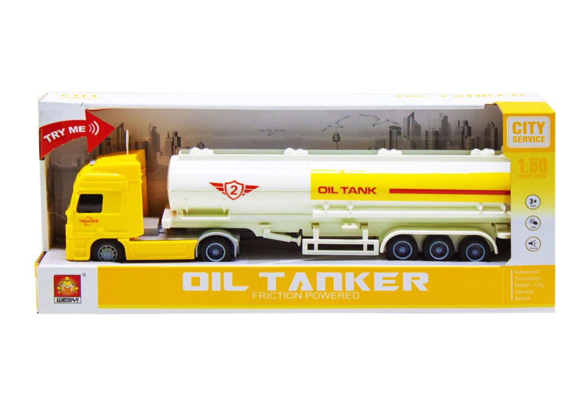 

Трейлер Container truck желтый MiC (WY793A/B) (130544)