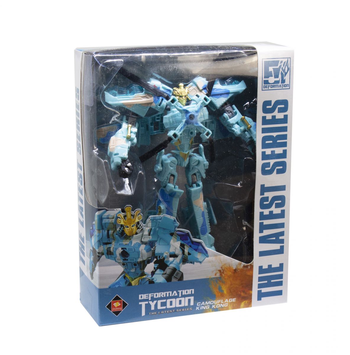 

Игрушка-трансформер Deformation Tycoon голубая MiC (JJ602A-C) (116362)
