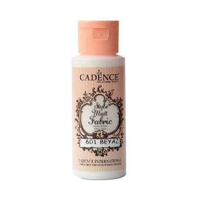 

Акриловая матовая краска для ткани Style Matt Fabric Paint Cadence Белый 59 мл
