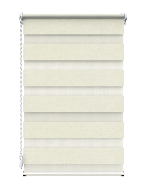 

Ролета тканевая Мини день-ночь Goa404 0,70м х 1,30м Молочный / Белый ( 566233876639 )