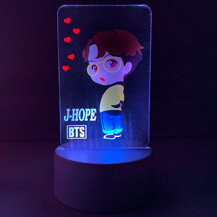 

Светильник ночник Джей-Хоуп (J-Hope) BTS Bangtan Boys БТС K-POP USB (7228)