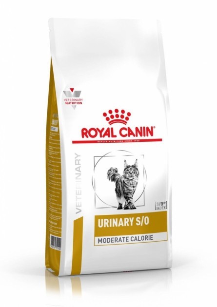 

Лечебный корм Royal Canin Urinary S/O Moderate Calorie для кошек c заболеванием мочевыводящего тракта 3,5 кг