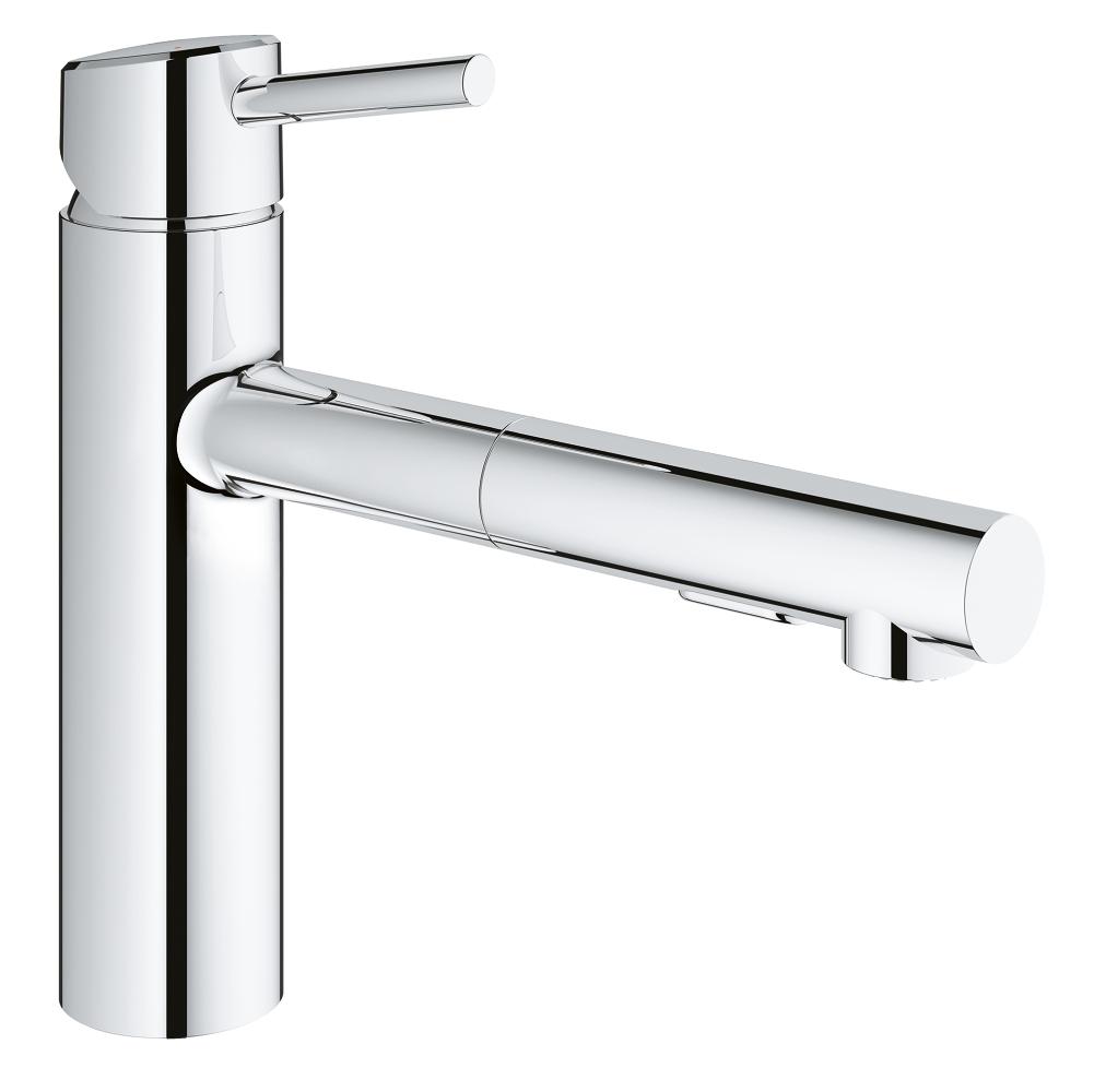 

Смеситель для кухни Grohe Concetto с выдвижной лейкой Хром (30273001)