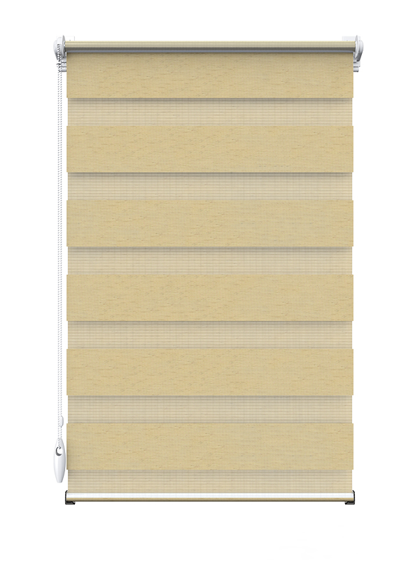 

Ролета тканевая Мини день-ночь Goa402 1,50м х 1,15м Светло-бежевый / Белый ( 566239186637 )