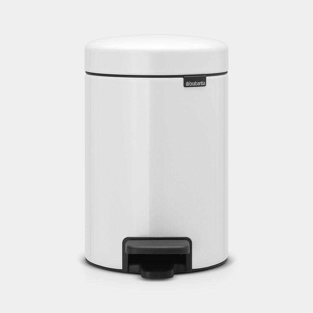 

Мусорный бак с педалью 3л Белый Brabantia 112126