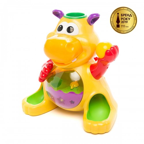 

Игрушка Kiddieland ГИППОПОТАМ-ЖОНГЛЁР (звук) (049890)