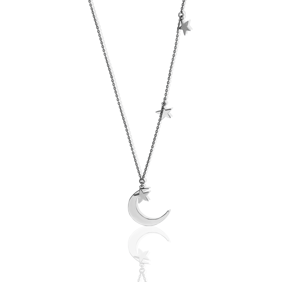 

Колье Qzsilver (908-00899) Серебро Белый 50