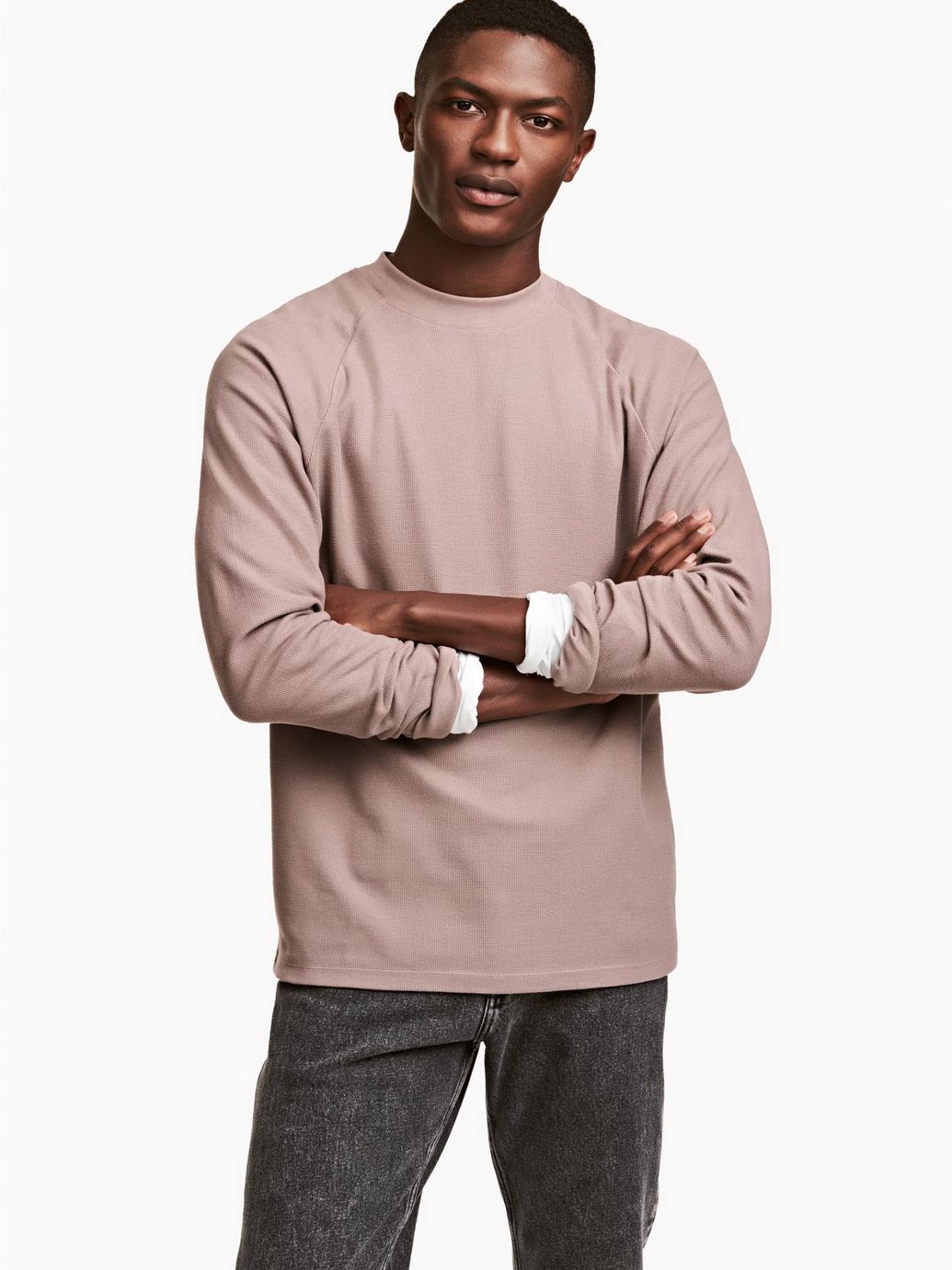 

Джемпер H&M 0502661-5 S Фиолетовый