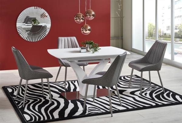 

Обеденный стол Halmar PALERMO 140/180x80x75 см Белый матовый