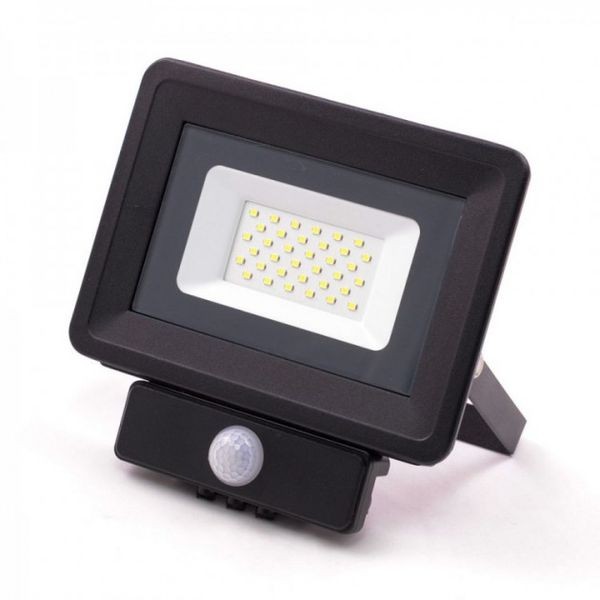 

Светодиодный прожектор BIOM S4-SMD-30-Slim Black Sensor 6500К 220V IP65