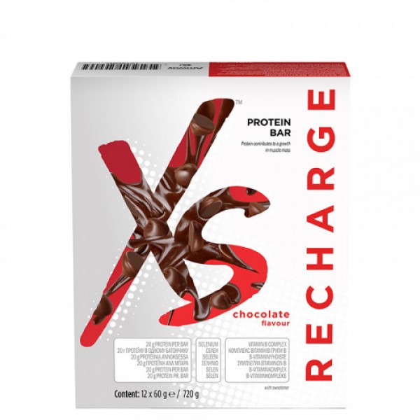 

Протеиновый батончик со вкусом шоколада Amway XS 12 батончиков x 60 г.