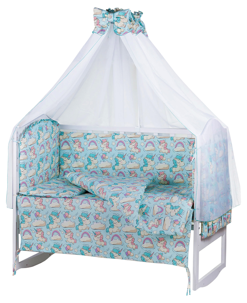 

Детская постель Babyroom Comfort-08 голубой