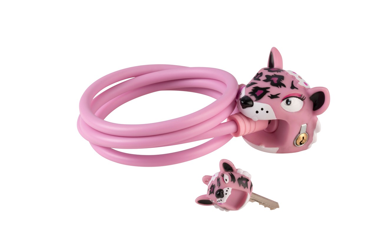 

Замок Crazy Safety Pink Leopard