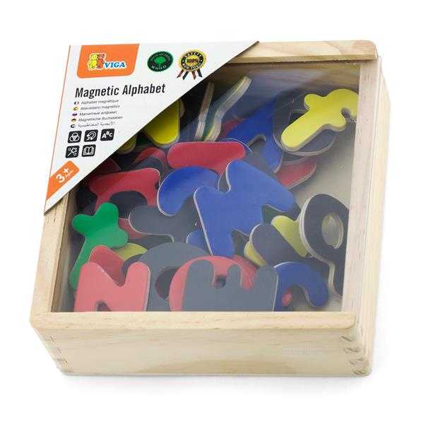 

Набір для навчання "Магнітні літери" Viga Toys (50324)