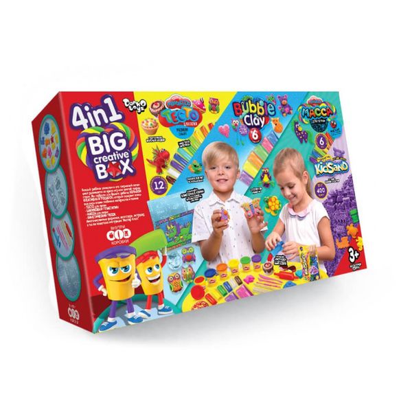 

Набір креативної творчості "4в1 BIG CREATIVE BOX" Play-Toys (BCRB-01-01)