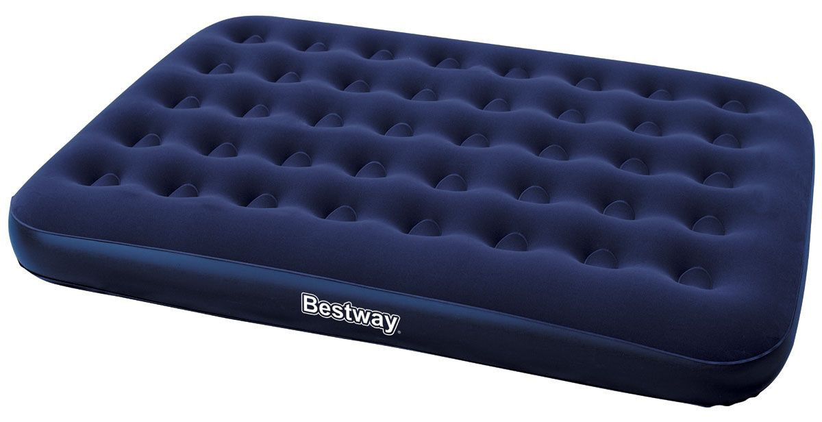 

Надувной матрас полутороспальный Bestway 67002 191х137х22 см Синий (gr_003624)