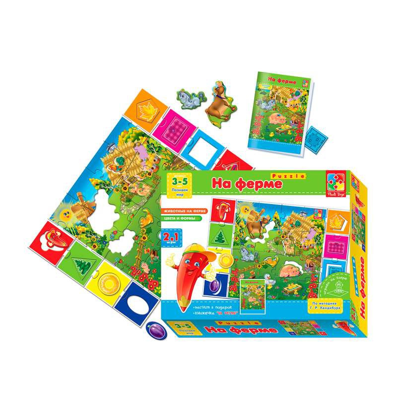 

Игра настольная На ферме (рус) Vladi Toys VT1603-01 (tsi_17200)