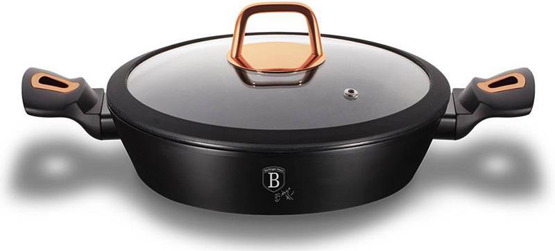 

Сотейник Berlinger Haus Black Rose Ø28х7.5см со стеклянной крышкой