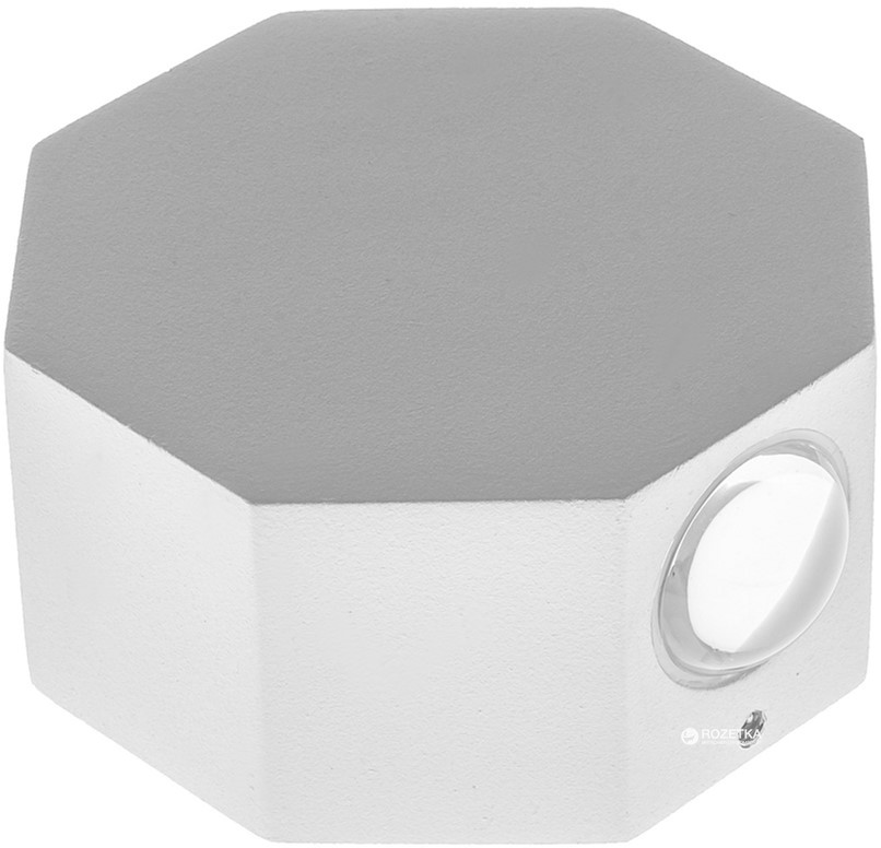 

Уличная подсветка фасадов Brille AL-226/2х3W NW LED IP65 WH (34-188)