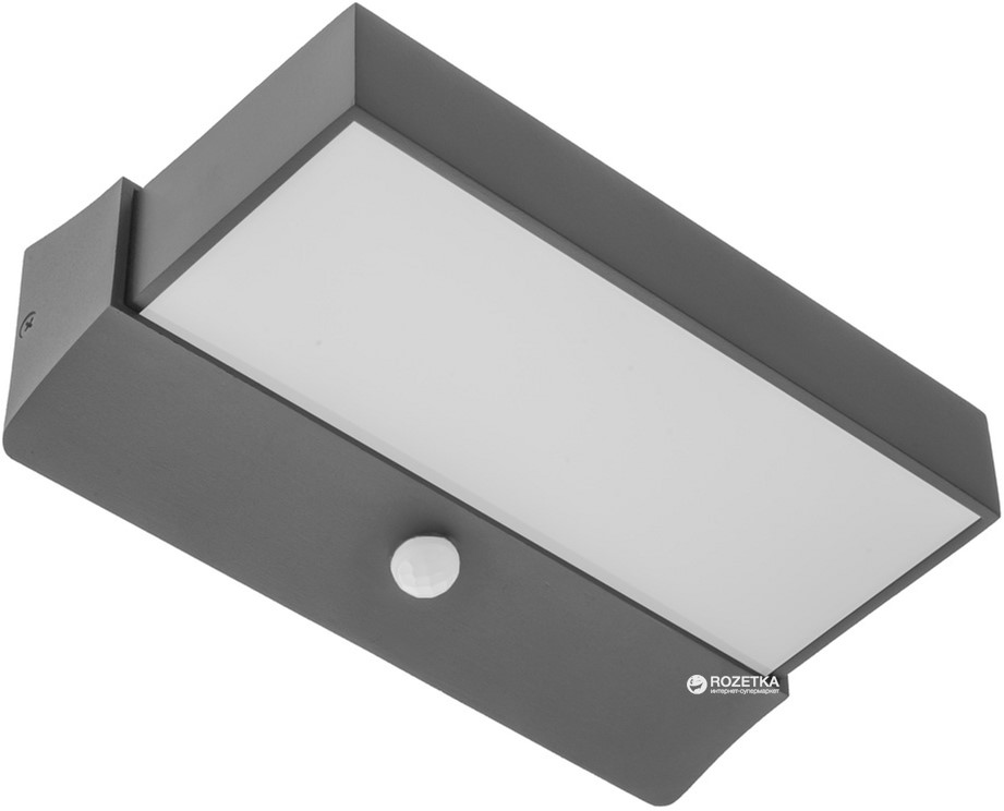 

Светильник фасадный накладной Brille AL-87D/10W LED IP54 с датчиком движения (34-135)