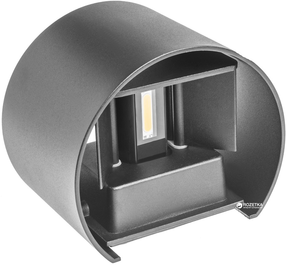 

Уличная подсветка фасадов Brille AL-252/6W NW LED IP54 BK (34-218)