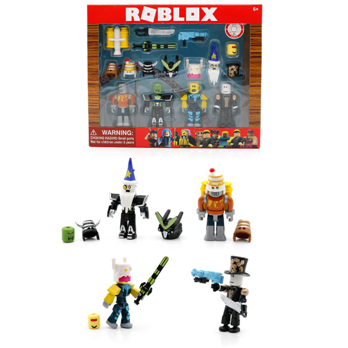 Игровой набор Roblox Роблокс Волшебники 4 героев + 12 аксессуаров Фигурки -  Констуктор – фото, отзывы, характеристики в интернет-магазине ROZETKA от  продавца: YoSi | Купить в Украине: Киеве, Харькове, Днепре, Одессе,  Запорожье, Львове