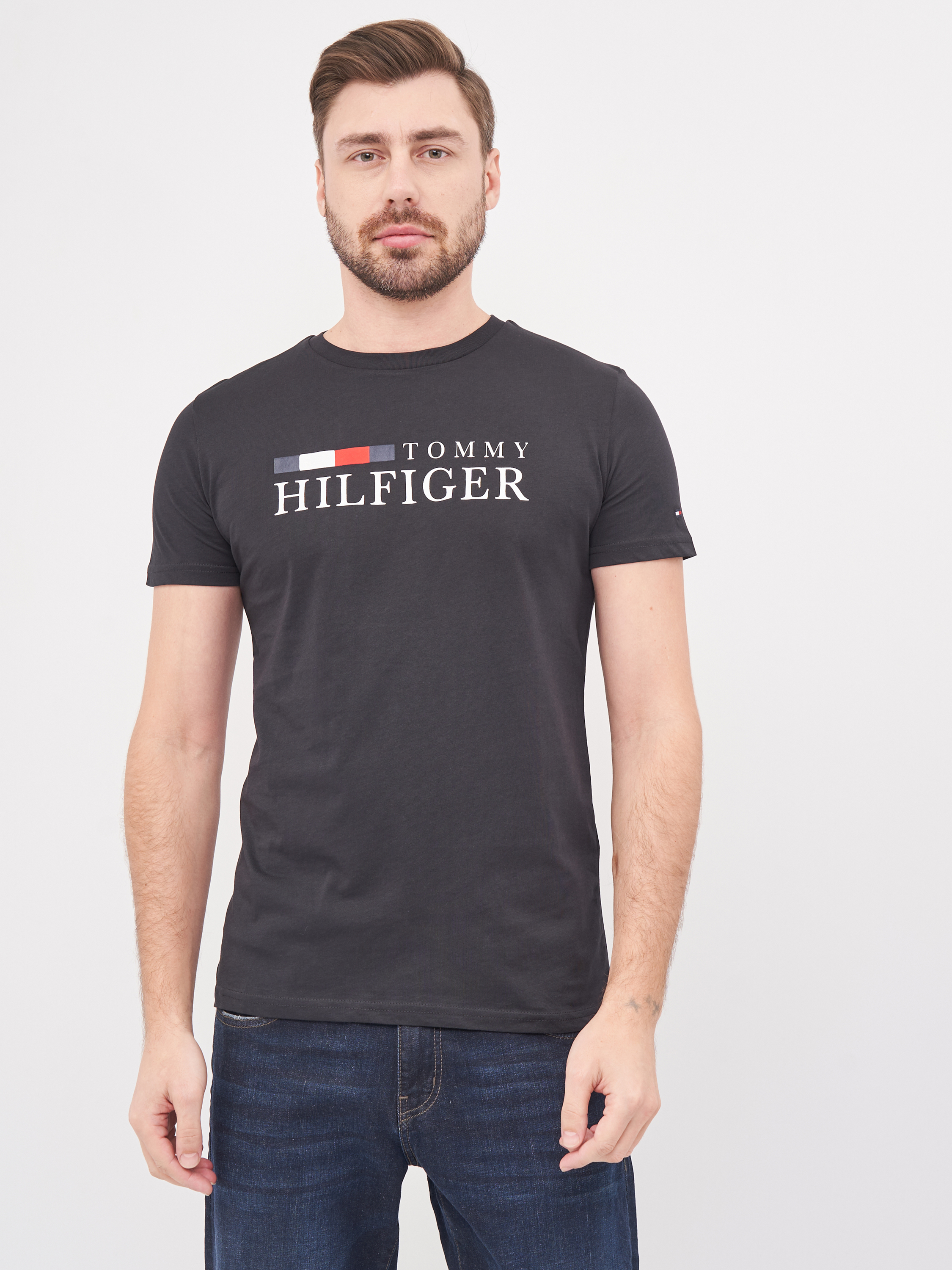 

Футболка Tommy Hilfiger 10208.1 S (44) Темно-синяя