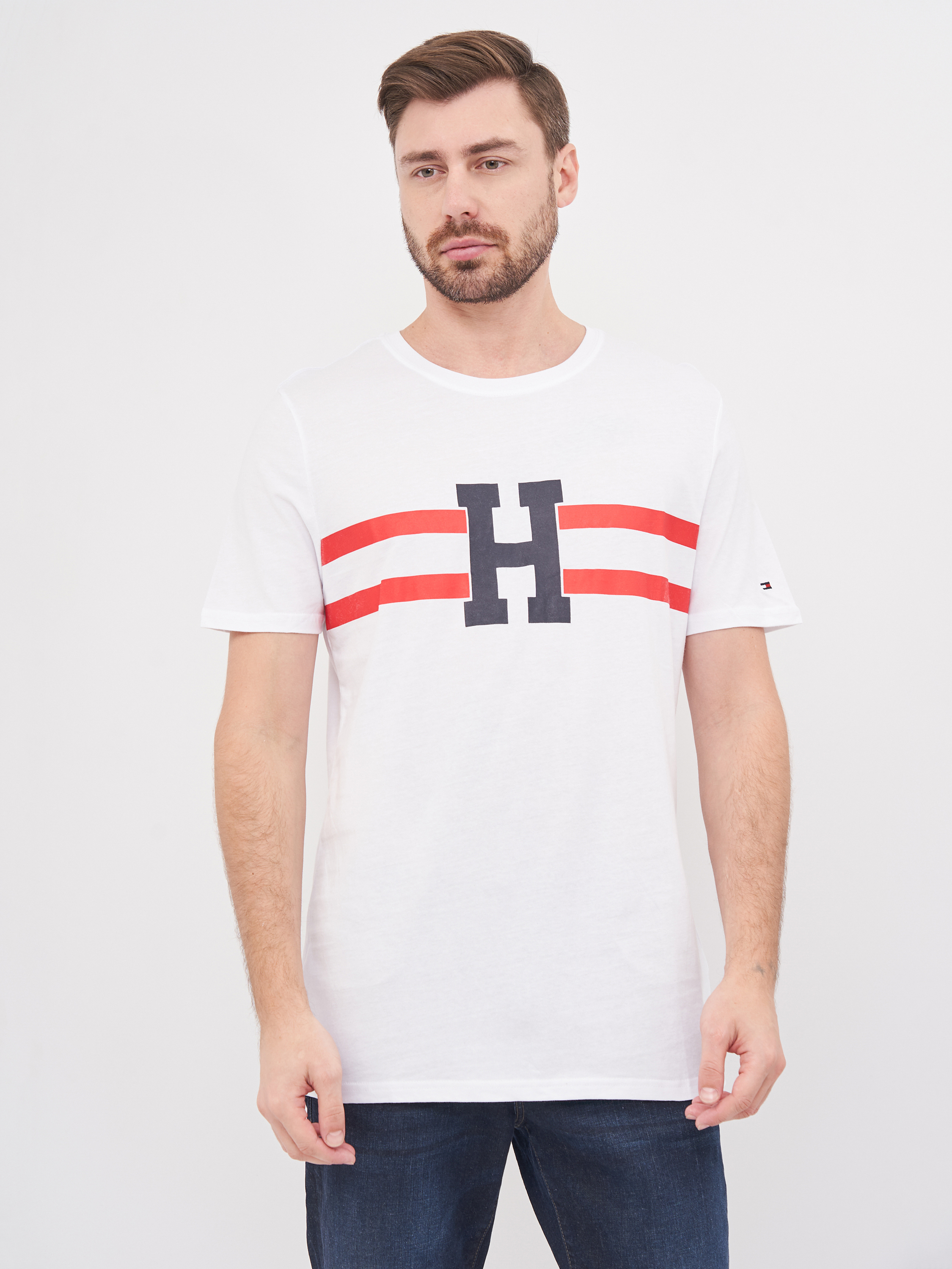 

Футболка Tommy Hilfiger 10220.2  (50) Белая, Футболка Tommy Hilfiger 10220.2 XL (50) Белая