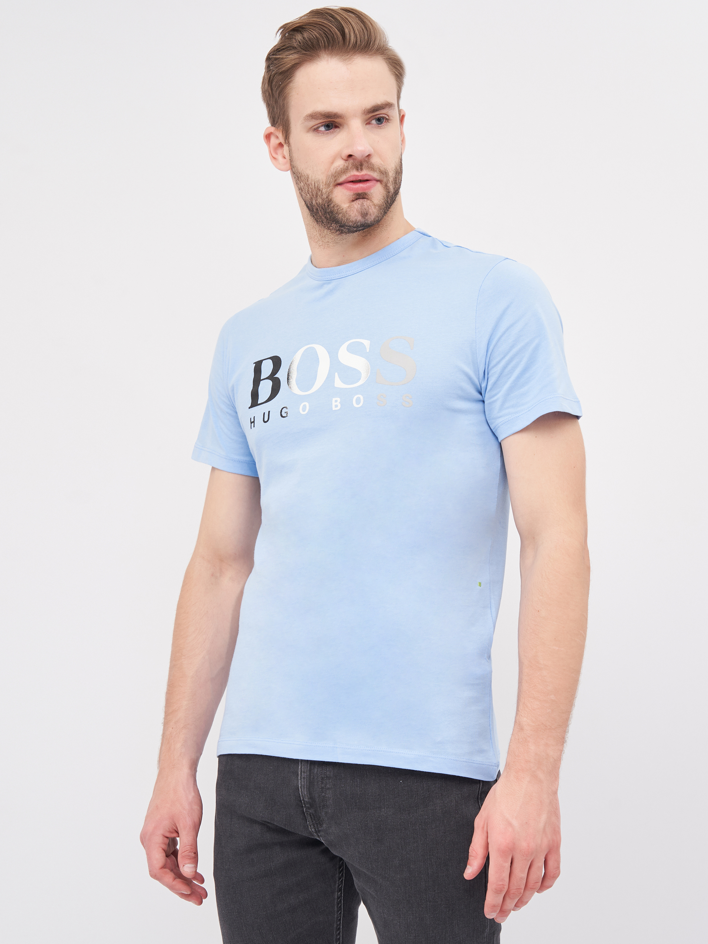 

Футболка Hugo Boss 10265.3 M (46) Голубая