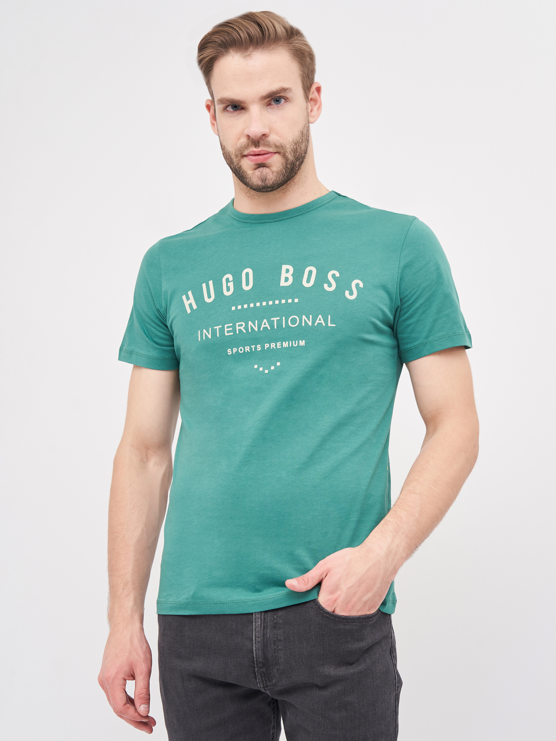 

Футболка Hugo Boss 10270.5 S (44) Зеленая