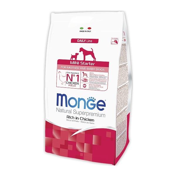

Сухой корм для щенков мелких пород Monge Mini Starter 15 кг