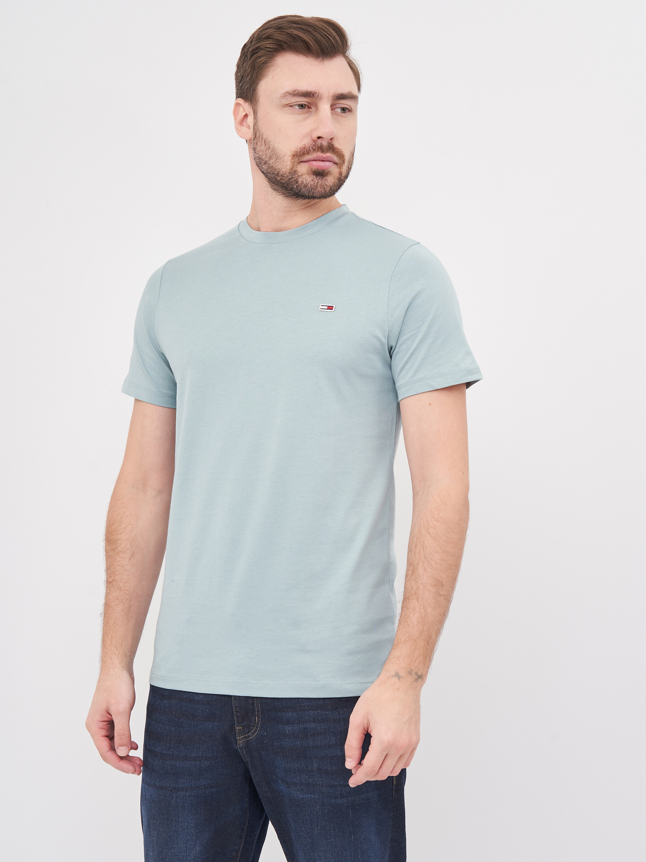 

Футболка Tommy Hilfiger 10275.5 S (44) Бирюзово-синяя