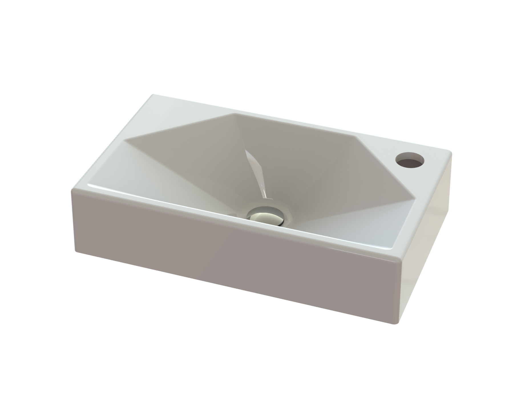 

Умывальник Snail «Меркурий R» Белый 157А100RМ