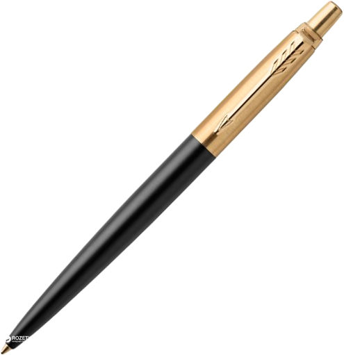 

Ручка шариковая Parker Jotter 17 Luxury Bond Street Black GT BP Черная Черный корпус (18 232)