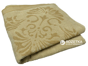 

Махровое полотенце Lorenzzo Elegant 70х140 Бежевое (76-167-169)