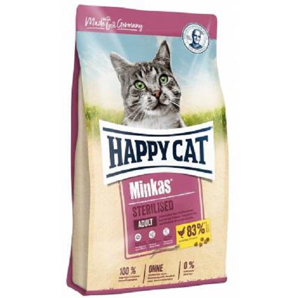 

Сухой корм для котов Happy Cat Minkas Sterilised Geflugel 10 кг