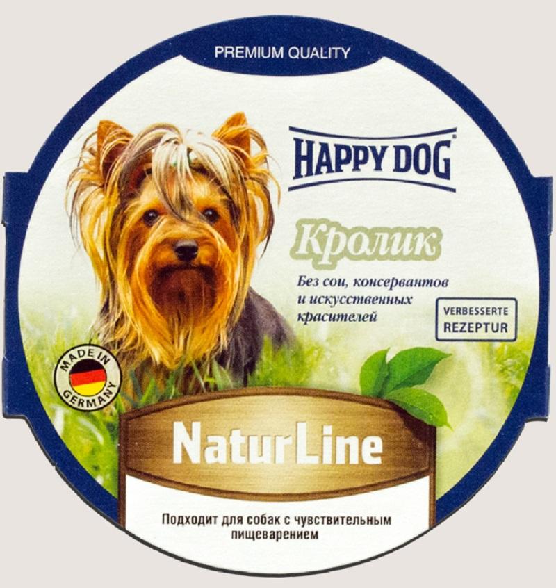 

Влажный корм для собак Happy Dog Schale Natur Line Kaninchen 85 г * 11 шт(упаковка) (1002723up)