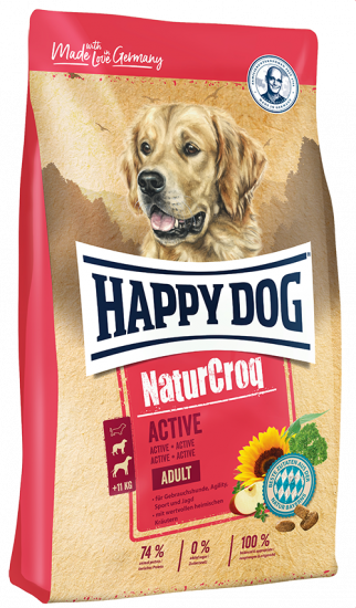 

Сухой корм для собак Happy Dog Natur Croq Active 15 кг