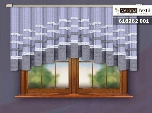 

Ажурная жаккардовая тюль Verona Dominika 120 х 300 см (618262 001)
