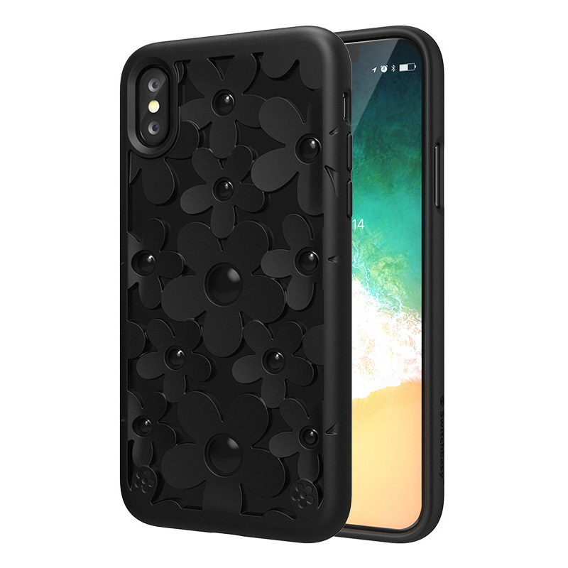 

Панель SwitchEasy Fleur для iPhone X Black (GS-81-146-11)