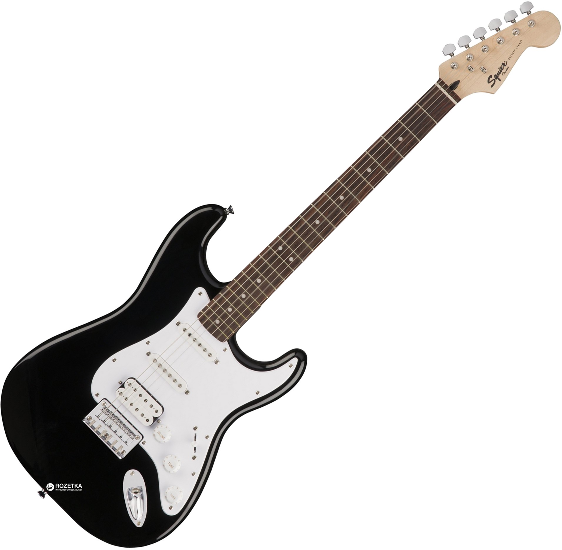 

Электрогитара Fender Squier Bullet Stratocaster HT HSS (227155) Black