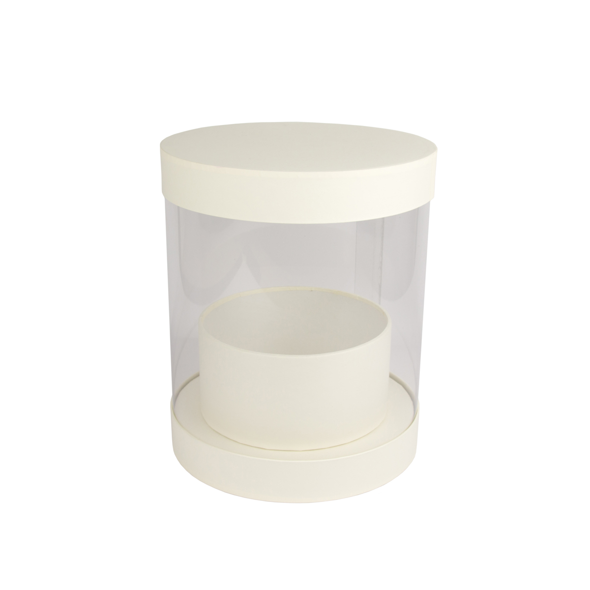 

Коробка Perfectbox прозрачная 25х20х20 см Крем (матовый) (20256)