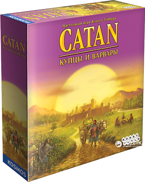 

Настольная игра Hobby World Колонизаторы. Купцы и варвары (3-е издание: CATAN) (4620011819017)