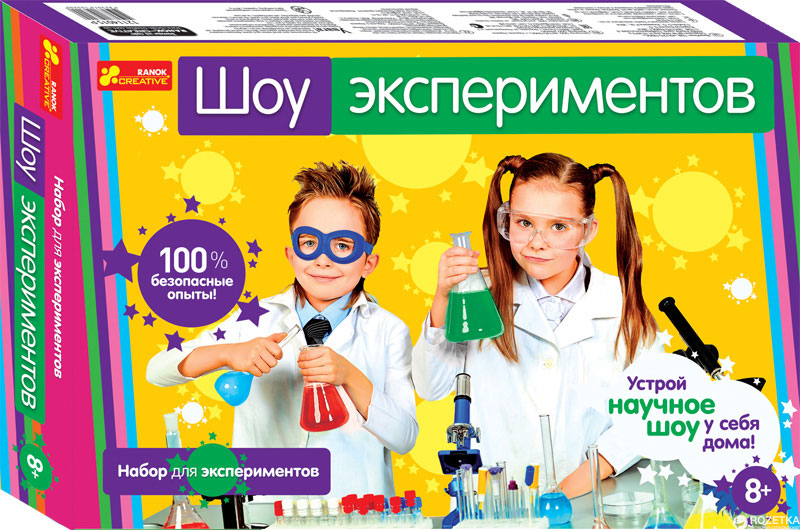 Акція на Набор для опытов Ranok-Creative Шоу экспериментов (4823076111342) (12114022Р) від Rozetka UA